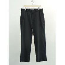 COMOLI / コモリ | ポストワークツイル パンツ - Black