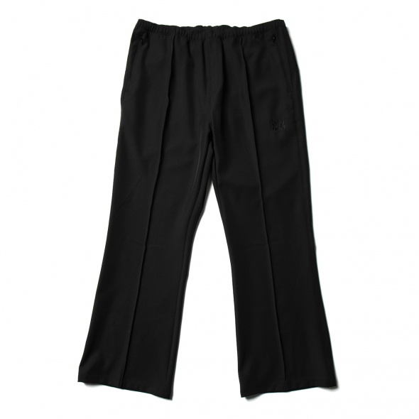 パンツ NEEDLES BOOTSCUT FLARE PANTS DAMASK Black Boot-Cut Track Pants by NEEDLES on Sale