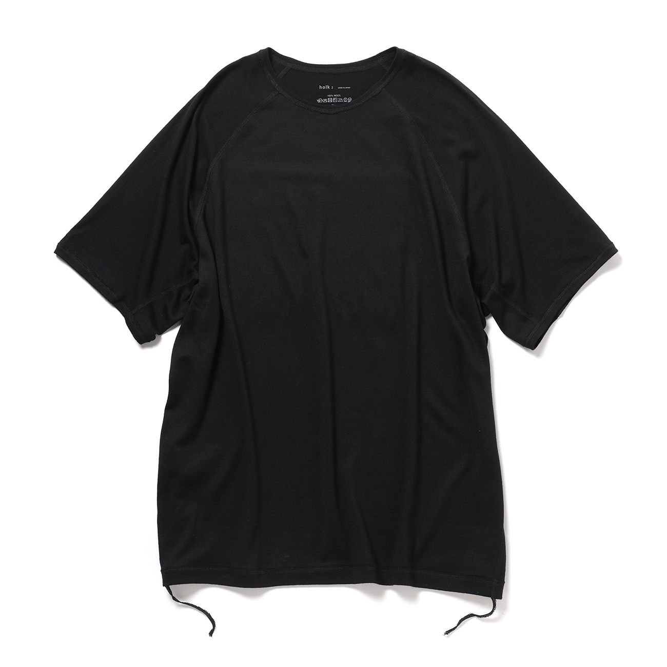 holk / ホーク | wool S/S tee - Black | 通販 - 正規取扱店 | COLLECT