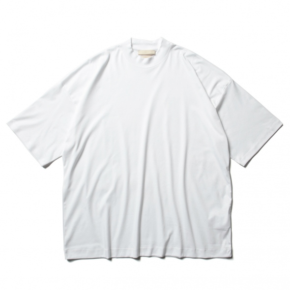 YOKE / ヨーク | DROP SHOULDER HALF SLEEVE T-SHIRT - White | 通販