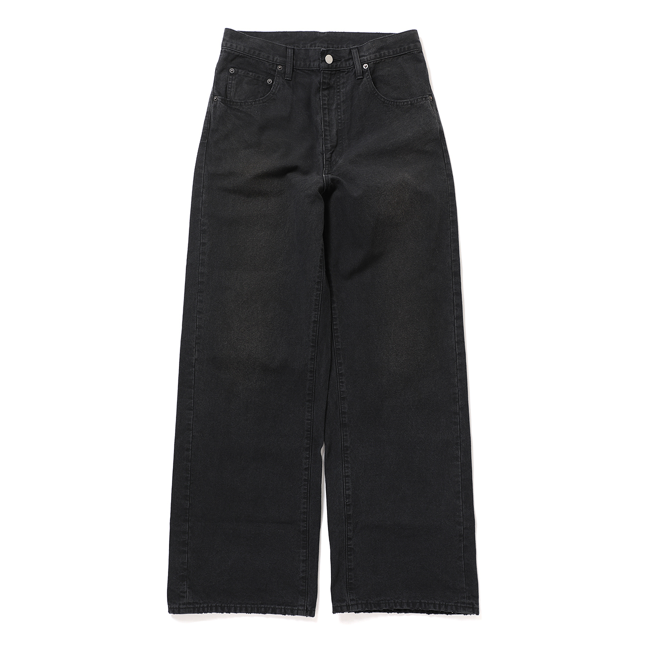 ssstein / シュタイン | SULFUR DYED OXFORD VINTAGE WIDE PANTS