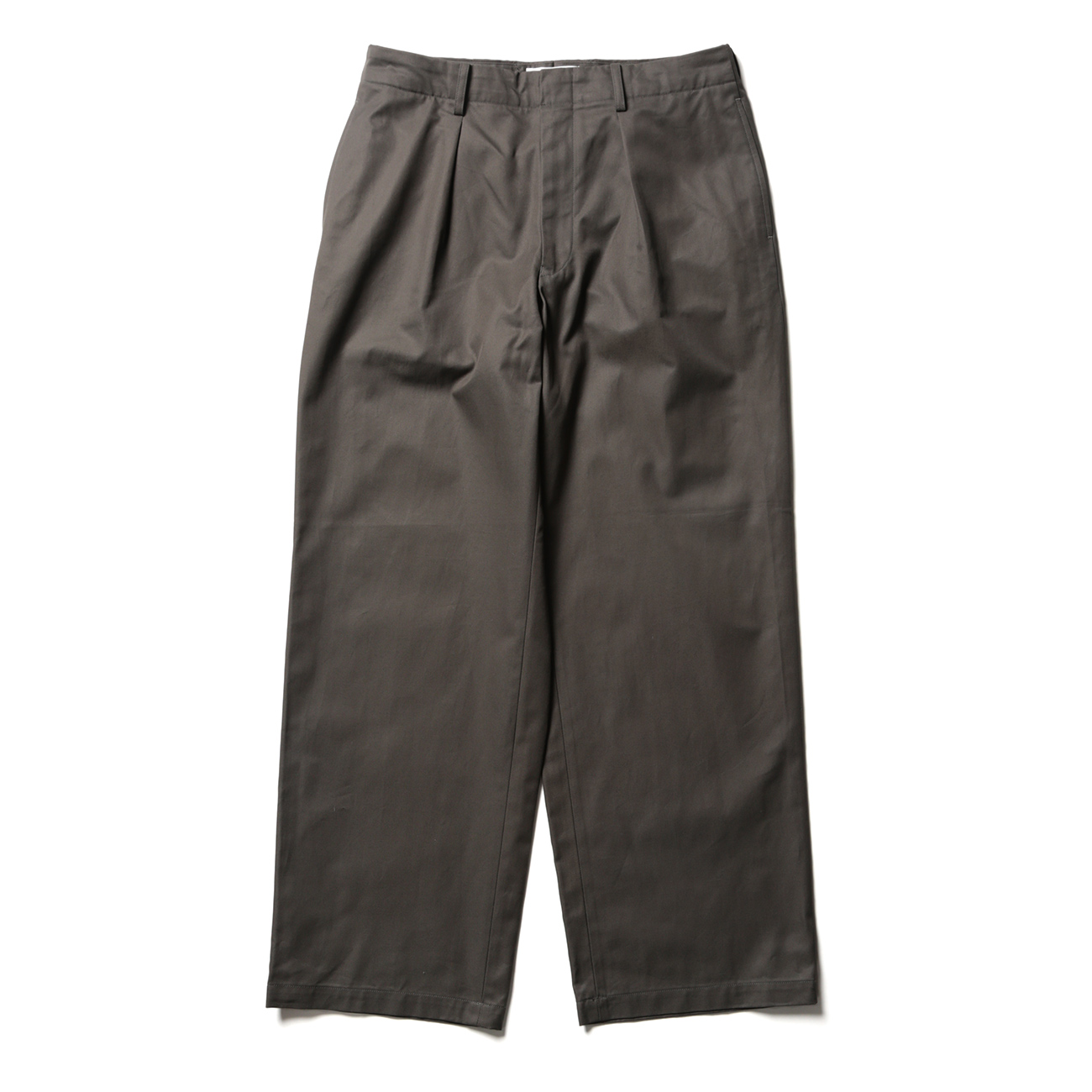 WELLDER / ウェルダー | Single Forward Pleated Wide Trousers