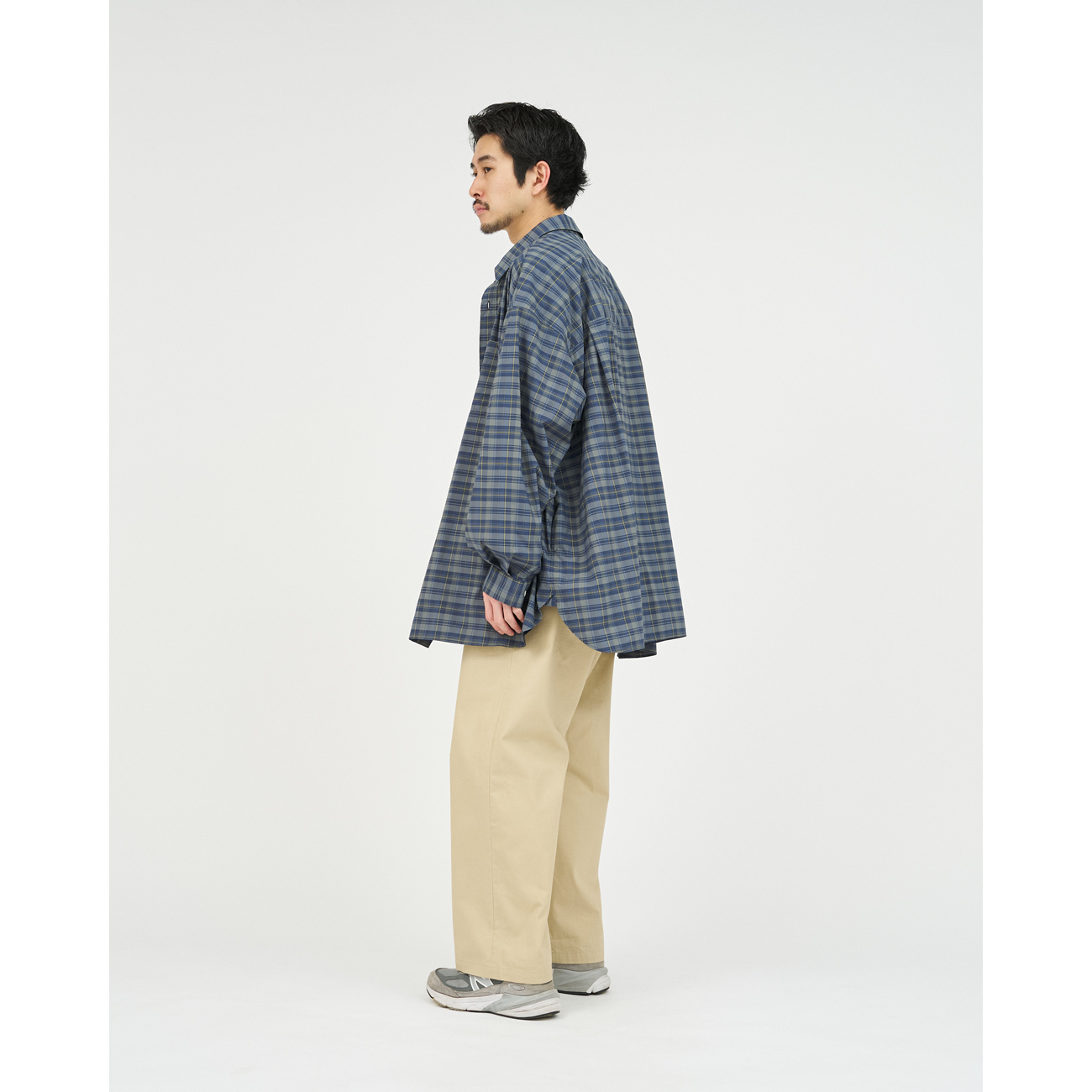 FreshService / フレッシュサービス | MADRAS DRY TECH REGULAR COLLAR