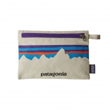 patagonia / パタゴニア | ZIPPERED POUCH - PFBS / P-6 Fitz Roy : Bleached Stone