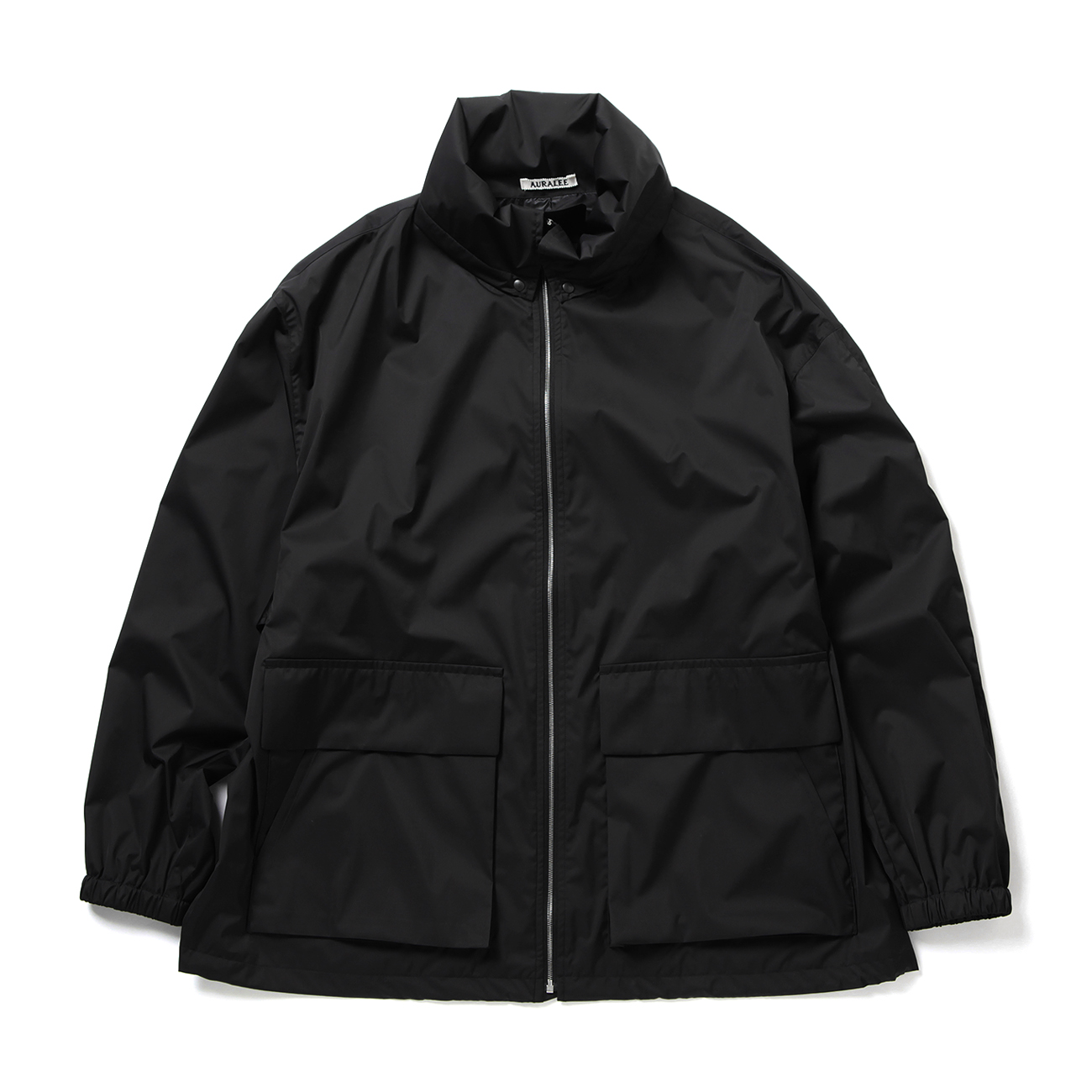 AURALEE / オーラリー | HARD TWIST POLYESTER SATIN LAMINATE