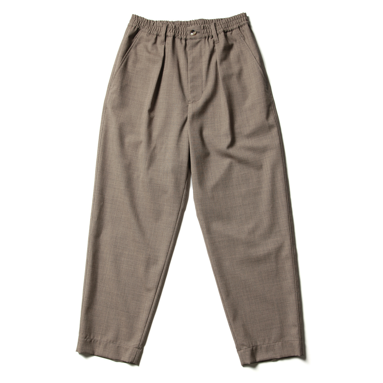 URU / ウル | WOOL TROPICAL / EASY PANTS - Beige | 通販 - 正規取扱