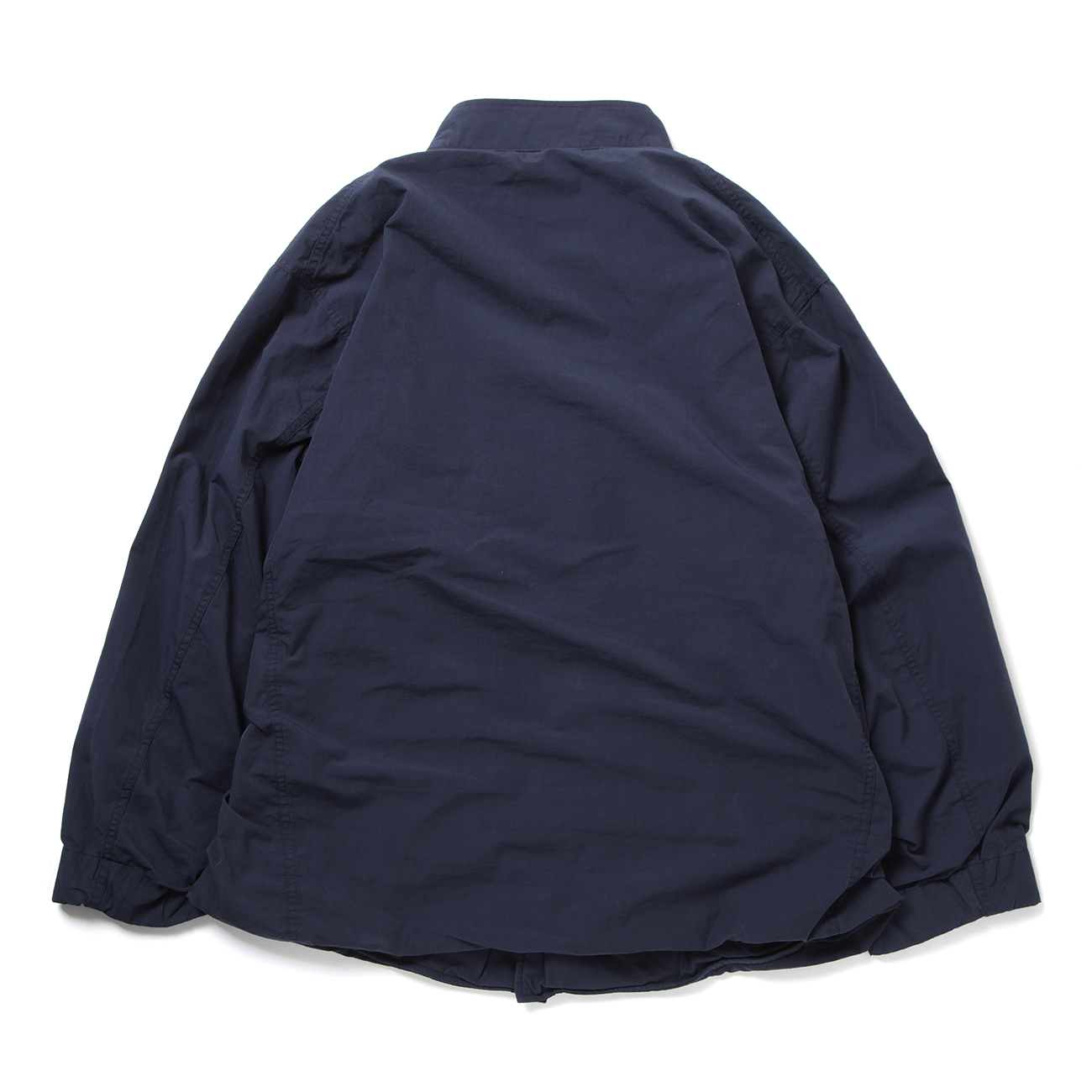 Band Collar Jacket ネイビー XS SUGS225 Band Collar Jacket ネイビー