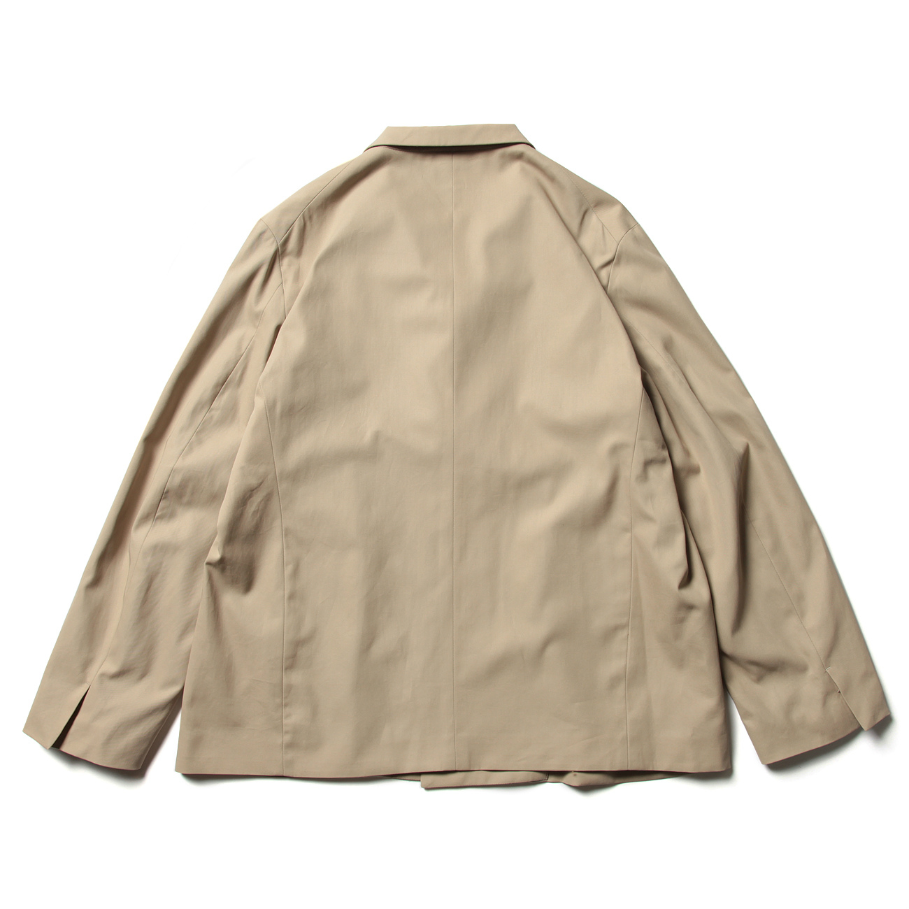 URU / ウル | COTTON GABARDINE / STAND COLLAR JACKET - Beige | 通販