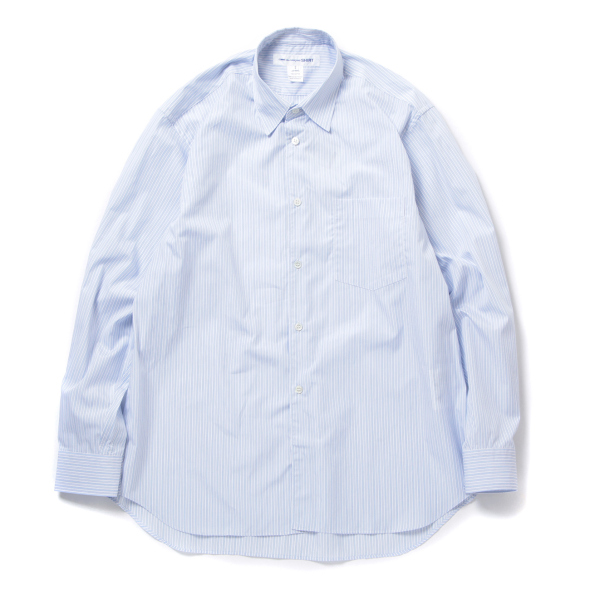 FOREVER / Wide Classic - yarn dyed cotton stripe poplin - Stripe 105_1