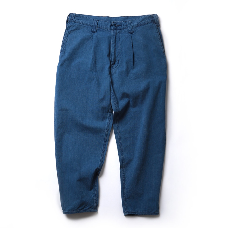 Porter Classic / ポータークラシック|P.C A/F PANTS - Blue