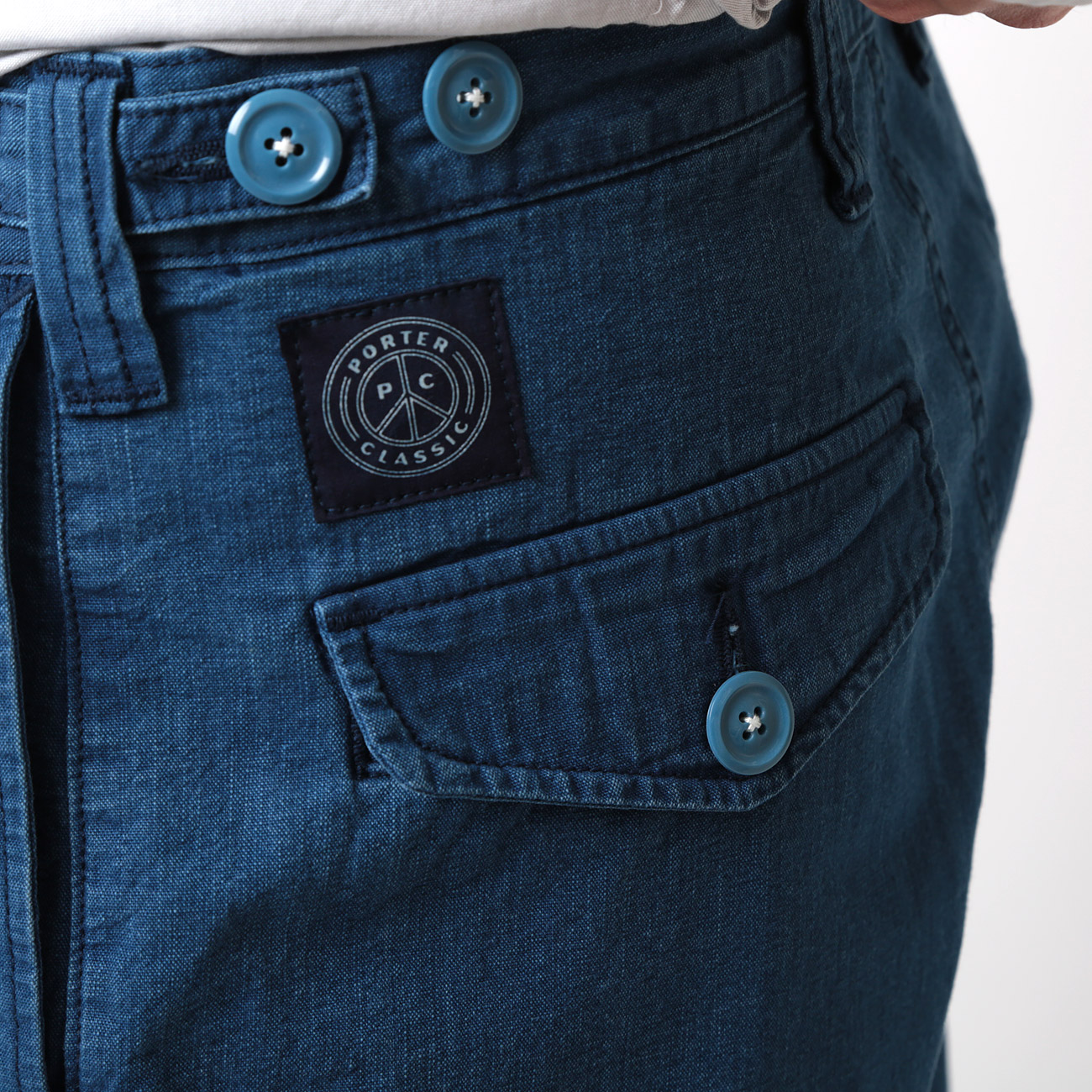 Porter Classic / ポータークラシック|P.C A/F PANTS - Blue