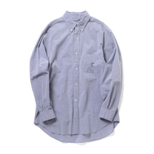 blurhmsROOTSTOCK / ブラームスルーツストック | Hard Twist Chambray B.D Shirt - Saxe Blue