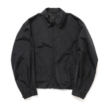 blurhms / ブラームス | Poly-Silk Zip Jacket - Black