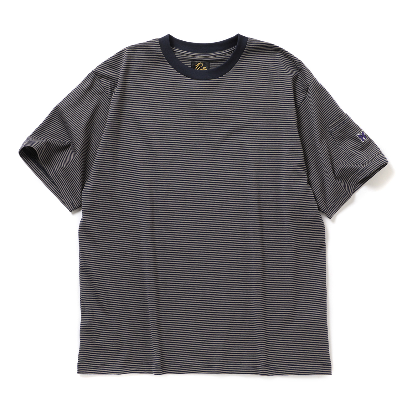 Needles / ニードルズ | S/S Crew Neck Tee - Cotton Stripe Jersey