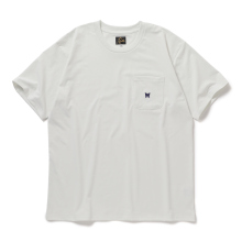 Needles / ニードルズ | S/S Crew Neck Tee - Poly Jersey - White