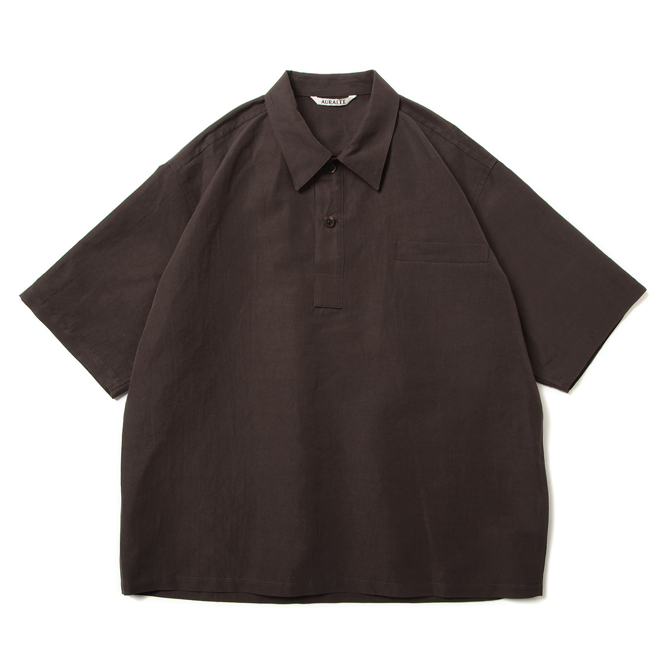 AURALEE / オーラリー | HIGH DENSITY FINX LINEN WEATHER HALF