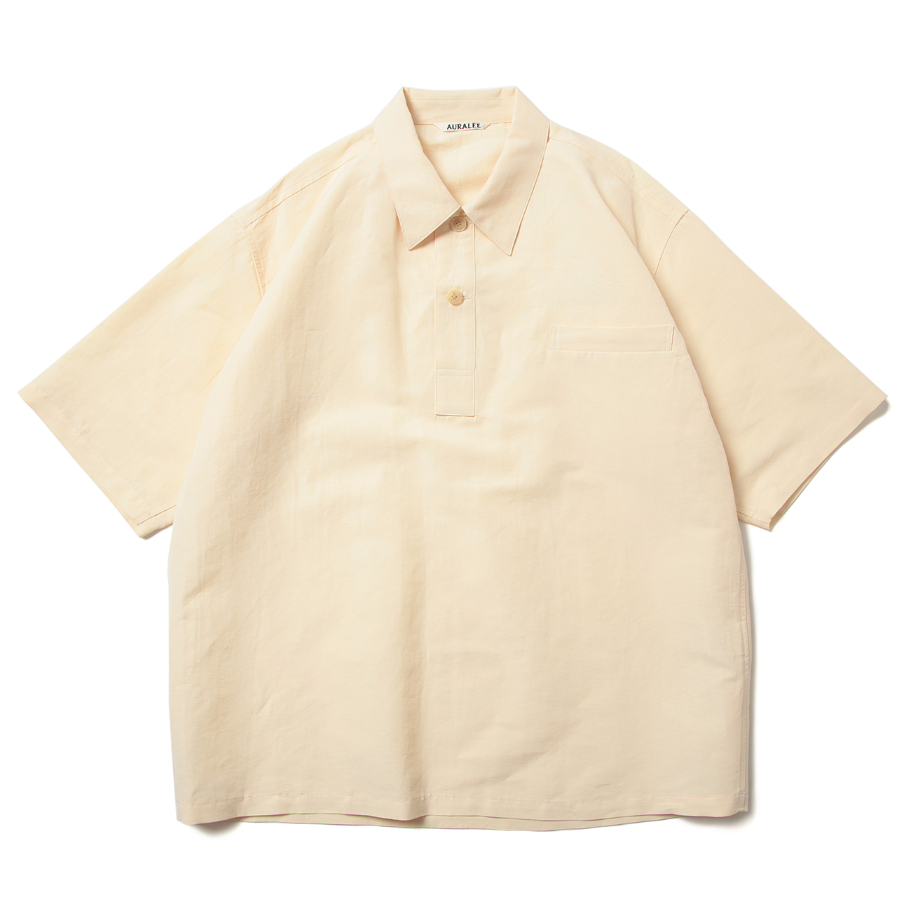 AURALEE / オーラリー | HIGH DENSITY FINX LINEN WEATHER HALF 