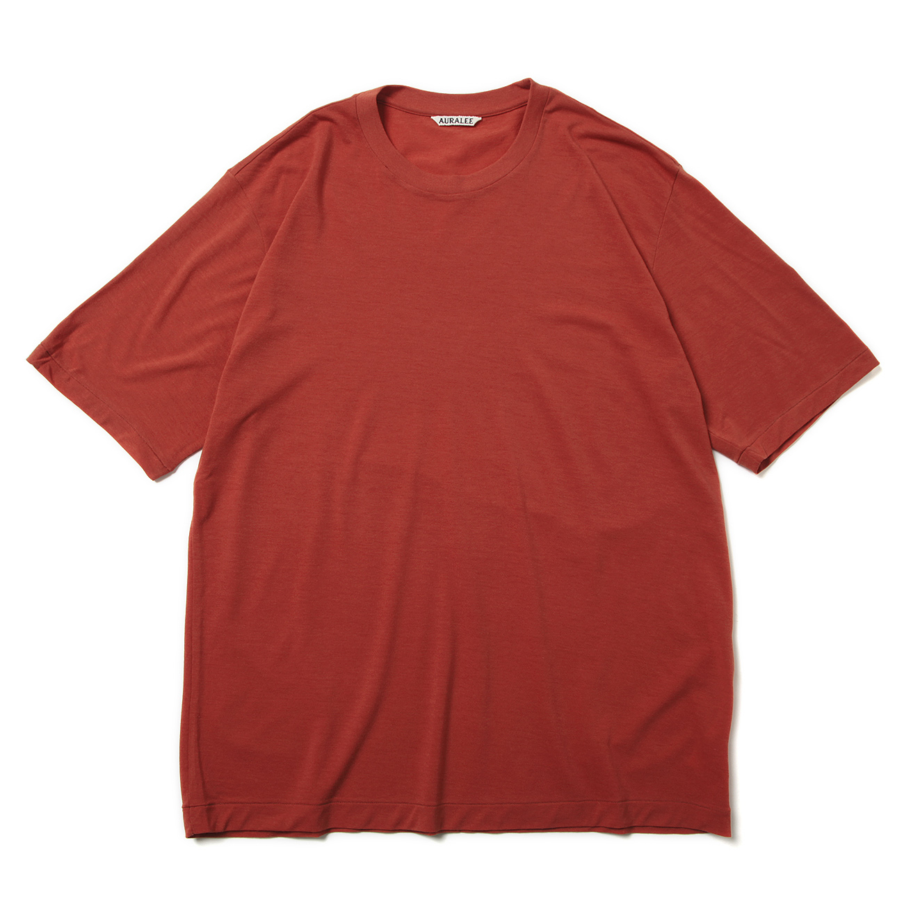 SUPER SOFT WOOL JERSEY TEE (メンズ) - Red