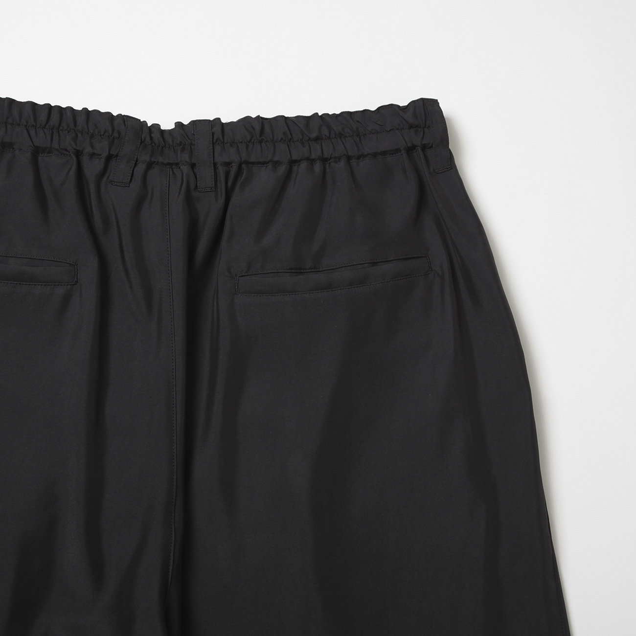 stein / シュタイン | ST.524-1 CUPRO WIDE EASY TROUSERS - Black