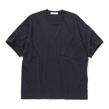 Y / ワイ (YLEVE / イレーヴ) | SOFT ORGANIC COTTON JERSEY SHORT SLEEVE T - Navy