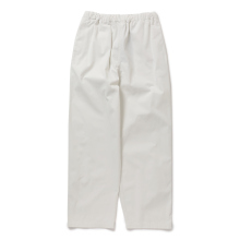 Y / ワイ (YLEVE / イレーヴ) | ORGANIC COTTON / RECYCLE POLYESTER TWILL TAPERED EASY TR - White