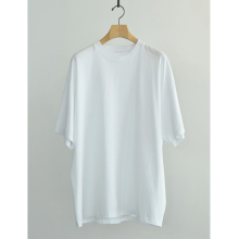 COMOLI / コモリ | コットンジャージ 半袖Tシャツ - White