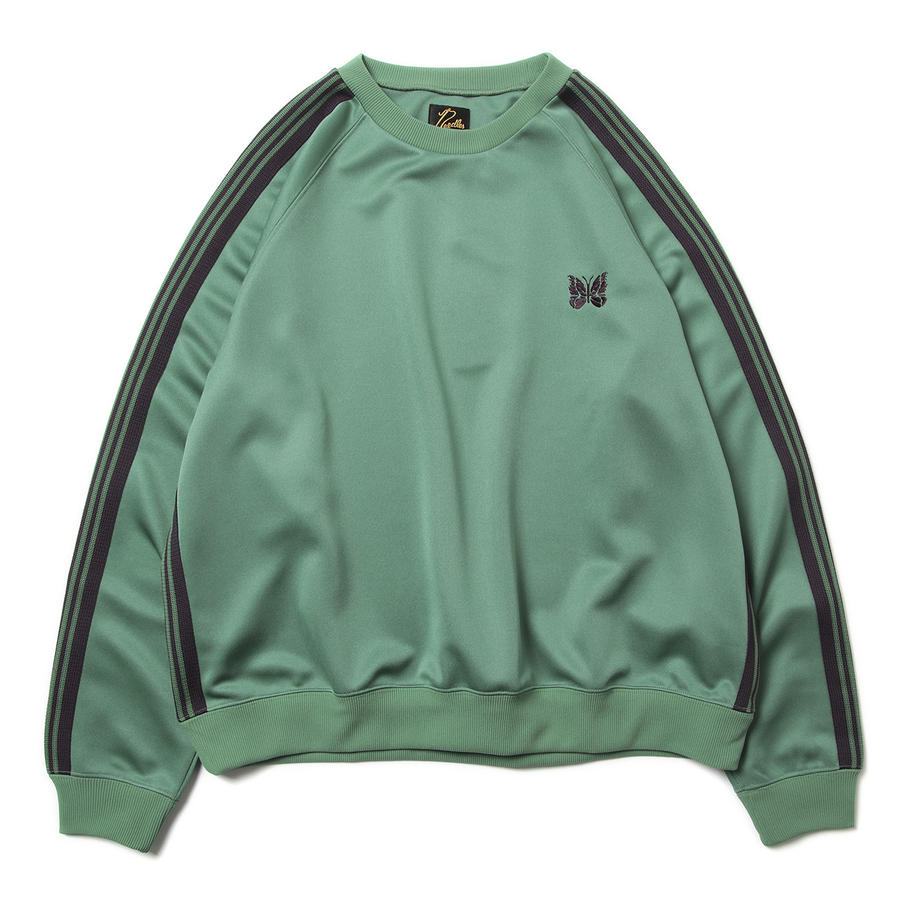 Needles / ニードルズ | Track Crew Neck Shirt - Poly Smooth