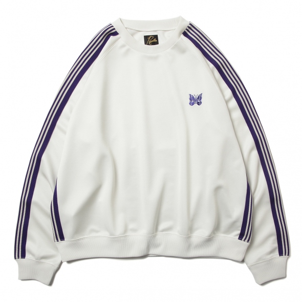 needles ニードルス Track Crew Neck Shirt 02191426_63f1b31e09b0e.jpg