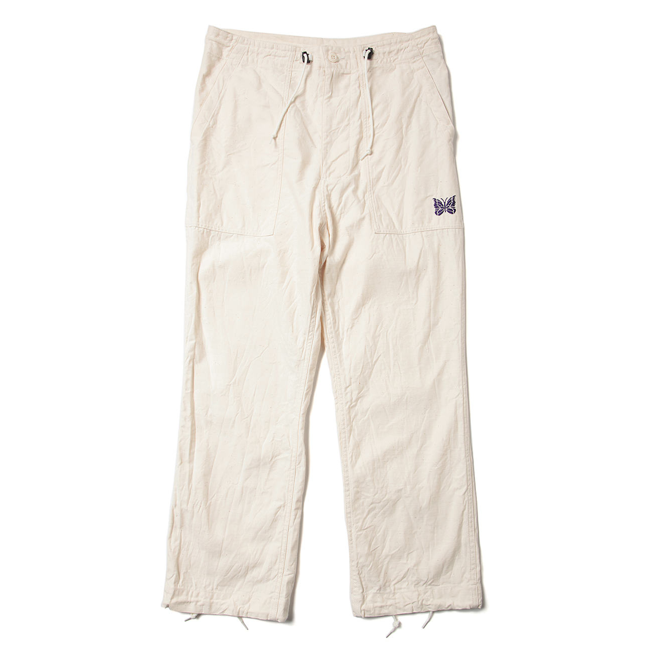 Needles / ニードルズ | String Fatigue Pant - Back Sateen - White