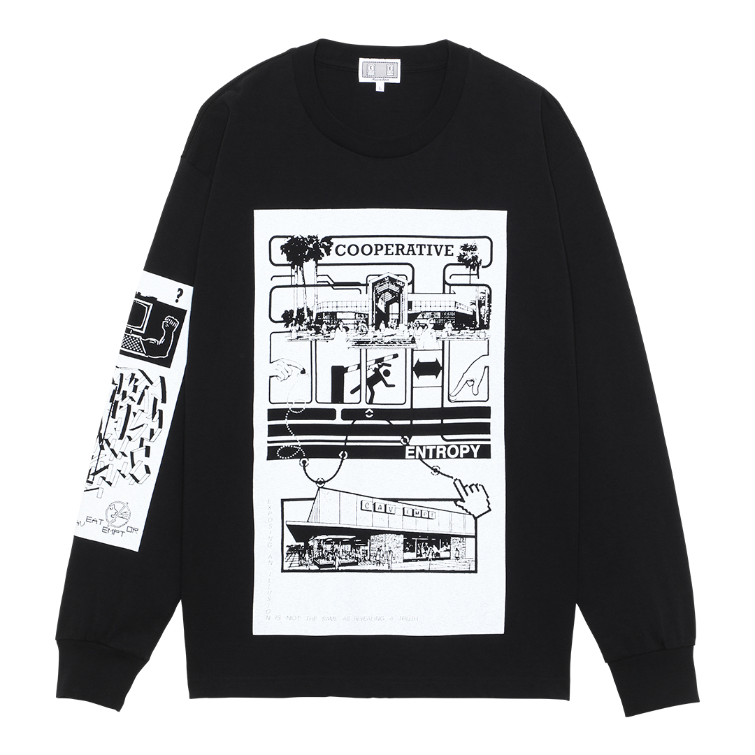 C.E / シーイー | MD Cooperative Entropy LONG SLEEVE T - Black