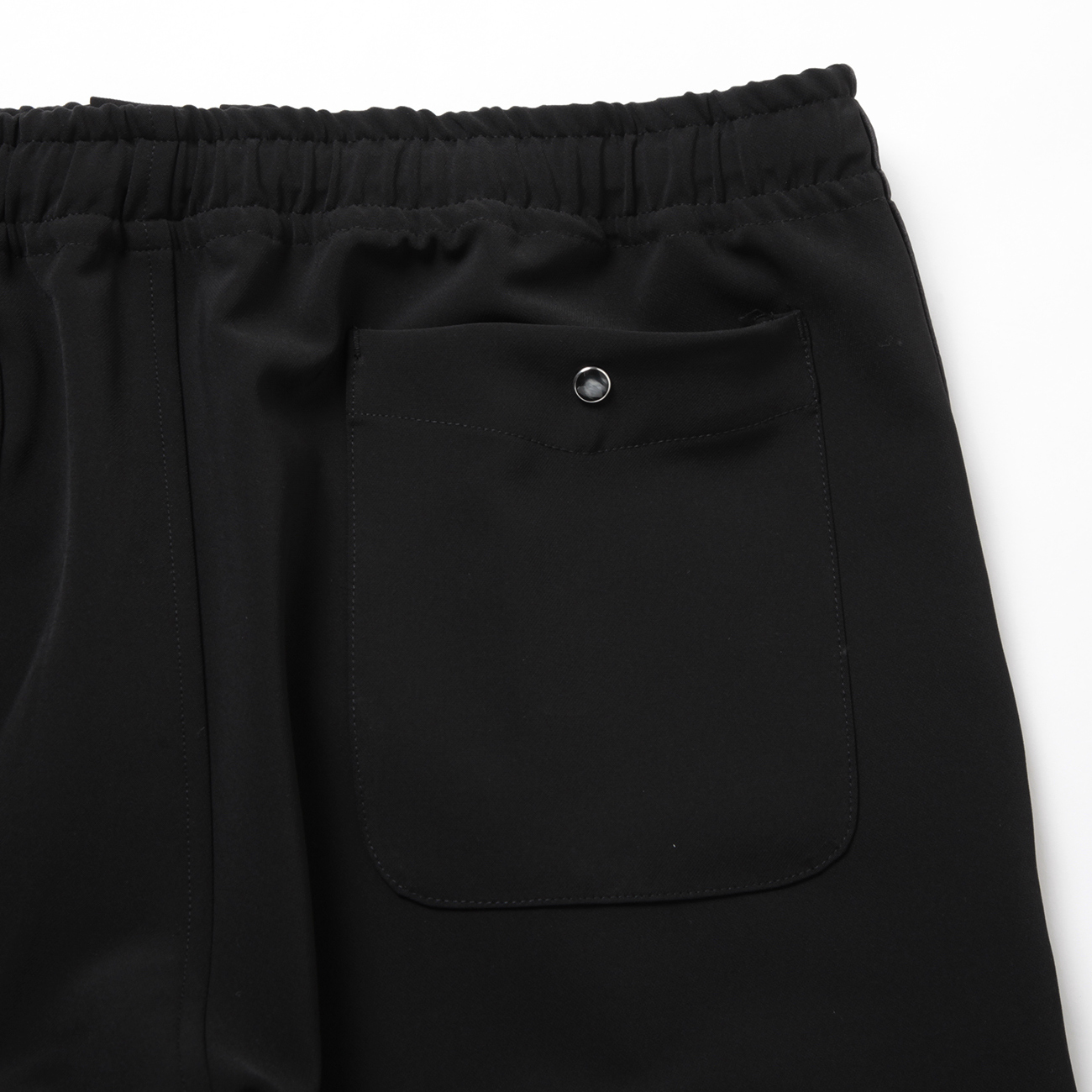 Piping Cowboy Pant - PE/PU Double Cloth - Black