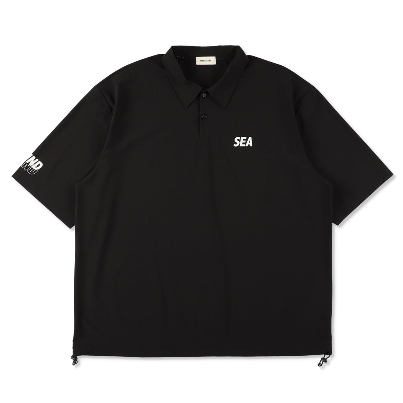 WIND AND SEA / ウィンダンシー | Relax Fit S/S Polo - Black | 通販
