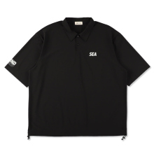 WIND AND SEA / ウィンダンシー | Relax Fit S/S Polo - Black