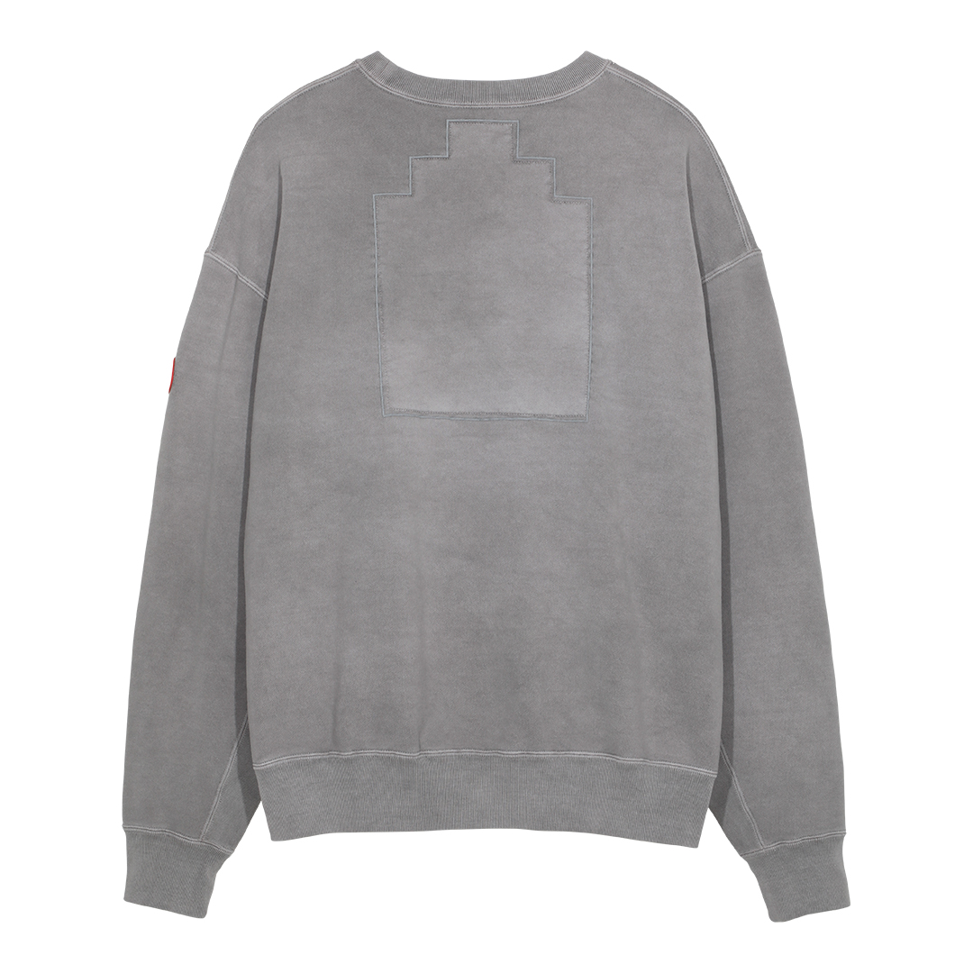 C.E / シーイー | OVERDYE MD xoxoA CREW NECK - Grey | 通販 - 正規