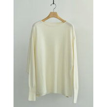 COMOLI / コモリ | カシミヤ和紙 コモリニット - Ecru