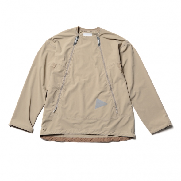 and wander / アンドワンダー | trek pullover - Beige | 通販 - 正規取扱店