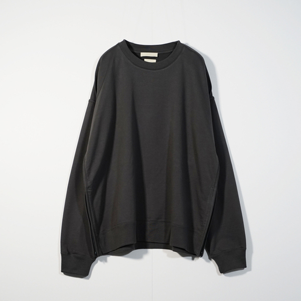 YOKE | OVERSIZED PIPING SWEAT SHIRT(TAUPE) | パイピング