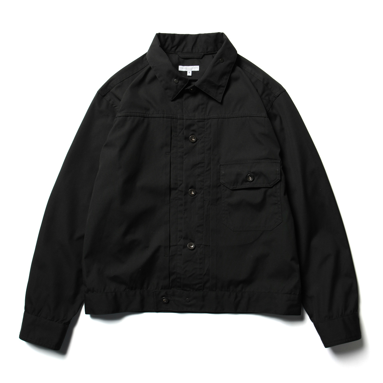 Trucker Jacket - PC Poplin - Black