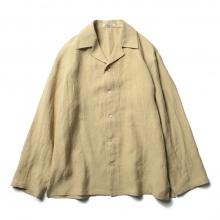 AURALEE オーラリー LINEN GABARDINE OVERSHIRTS 02201751_5c6d14f4764b7.jpg