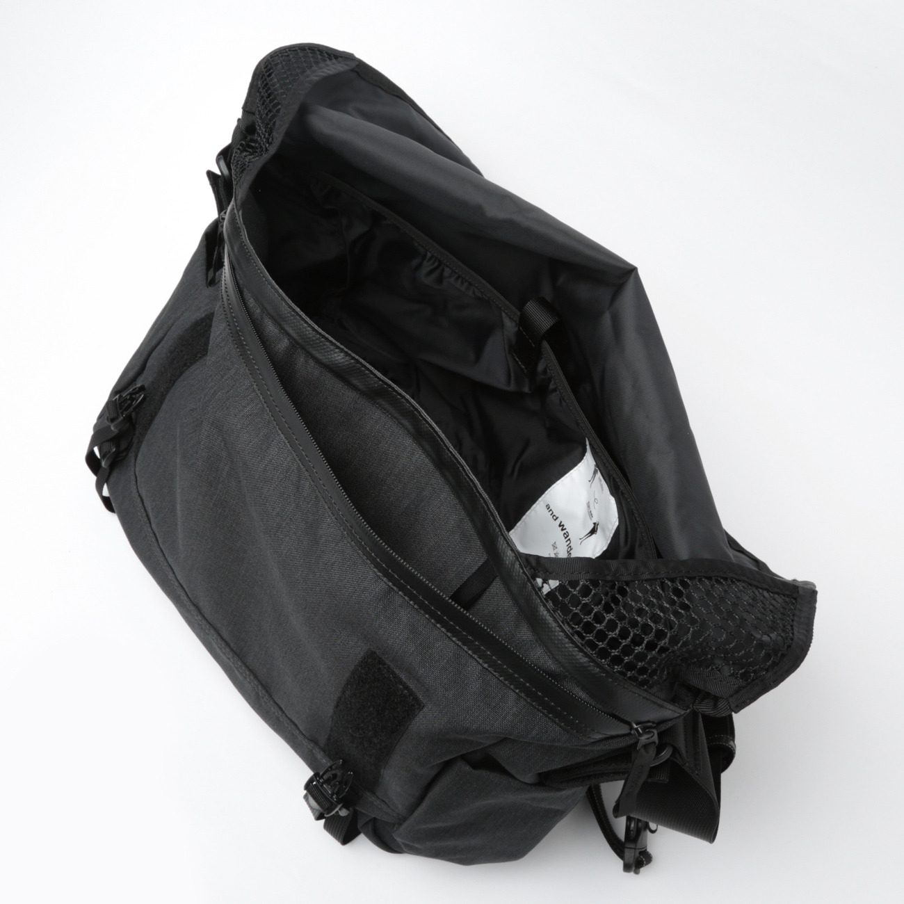 heather messenger bag - Charcoal