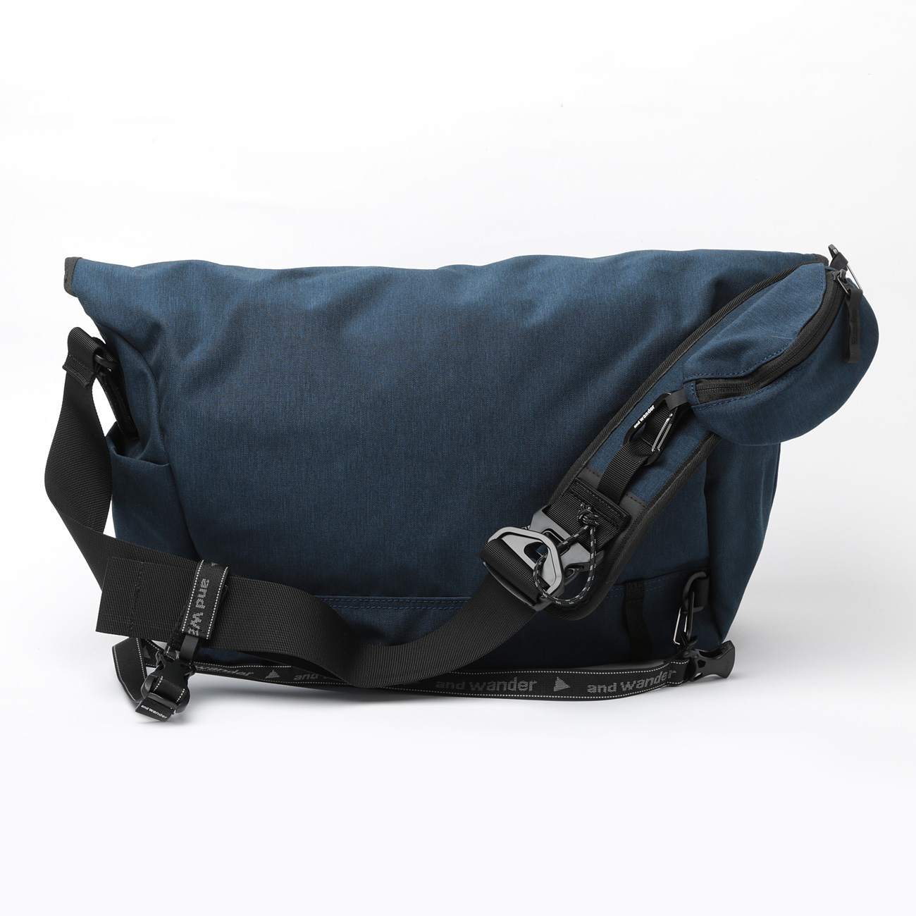 heather messenger bag - Navy