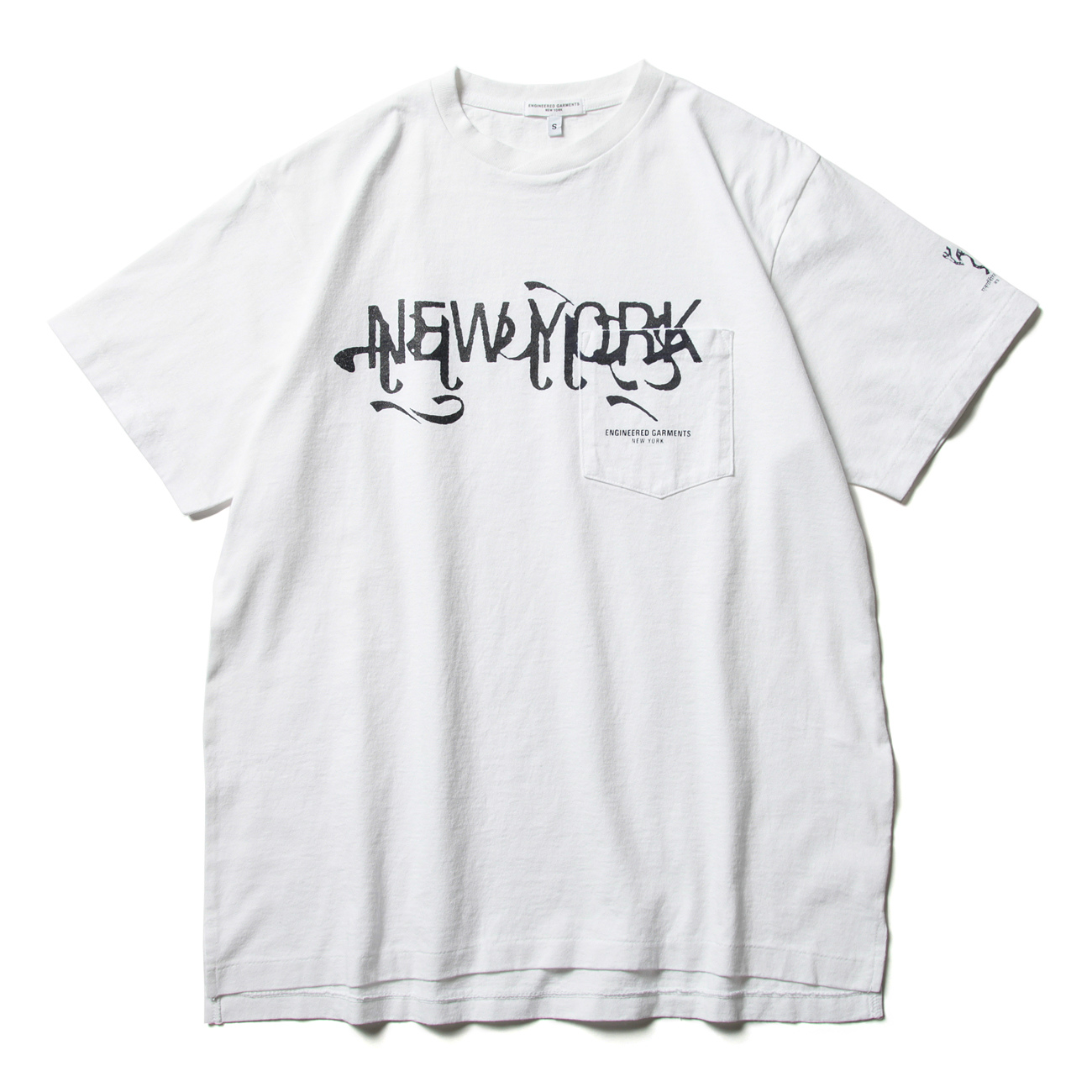 ENGINEERED GARMENTS / エンジニアドガーメンツ | Printed Cross Crew 