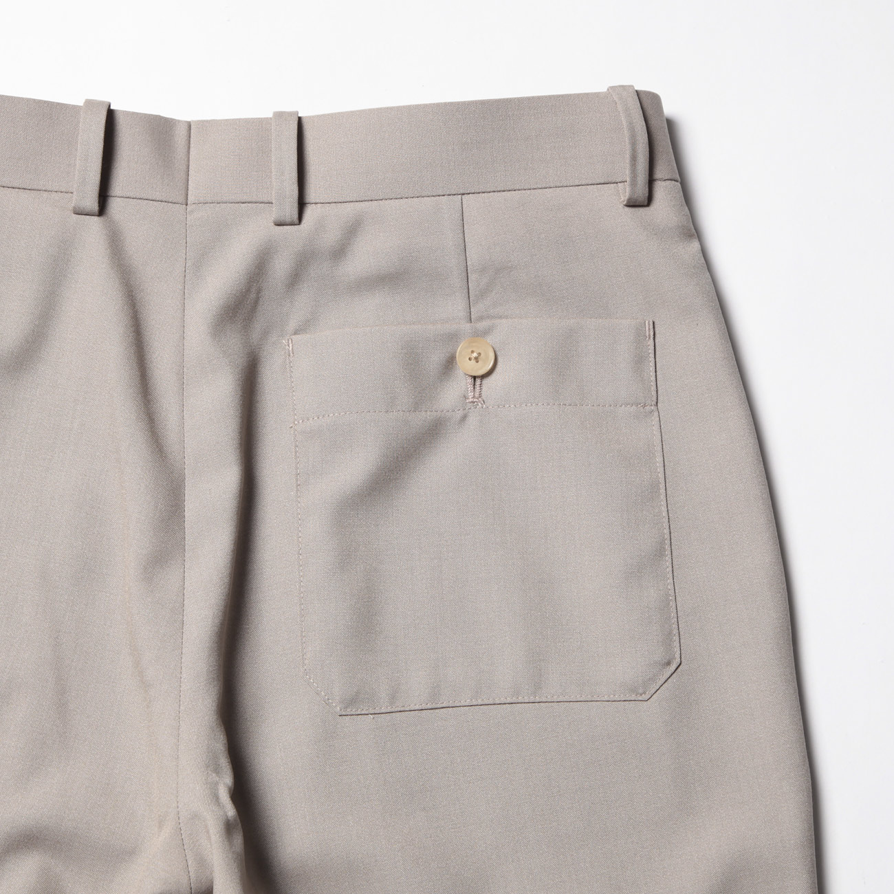 AURALEE / オーラリー | WOOL SILK TROPICAL SLACKS (メンズ) - Light