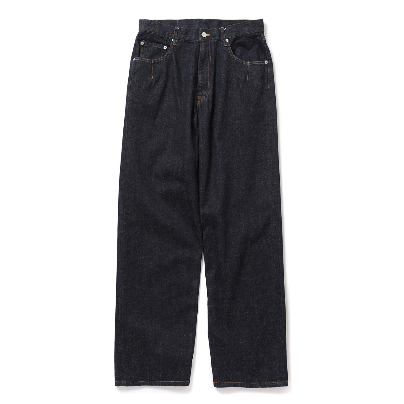 デニムパンツ BLEACHED DENIM WIDE―LEG