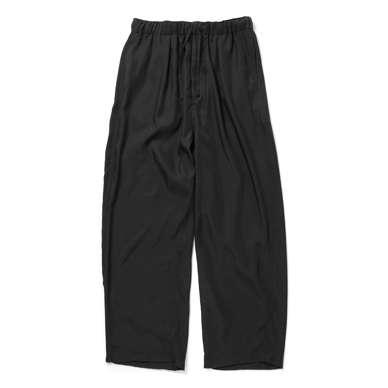 YOKE / ヨーク | CUPRO EASY PANTS - Black | 通販 - 正規取扱店