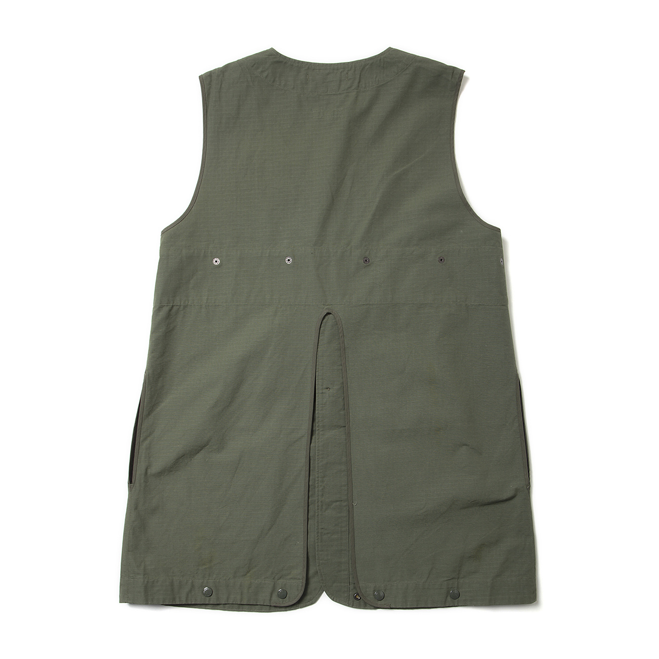 トップス engineered garments Liner vest 24ss Engineered Garments Liner Vest, Olive – Glasswing