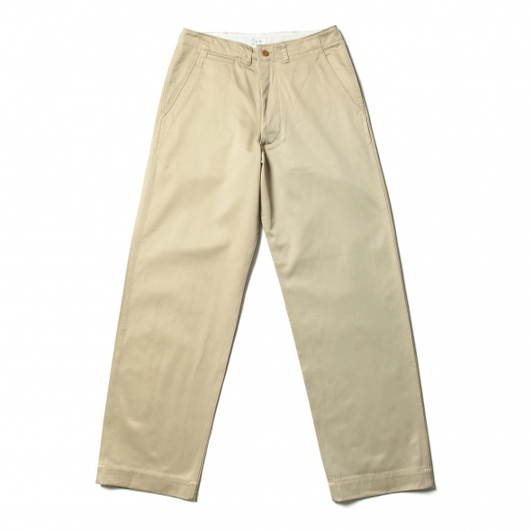 CIOTA / シオタ | スビンコットン ウエポン チノパンツ - Beige | 通販