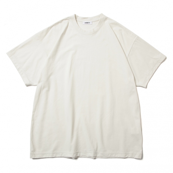 AUBETT オーベット　シャツ SALE】AUBETT (オーベット) GIZA 空紡インレー フットボール T