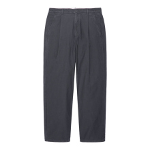 C.E / シーイー | WASHED COTTON ONE TUCK PANTS - Charcoal