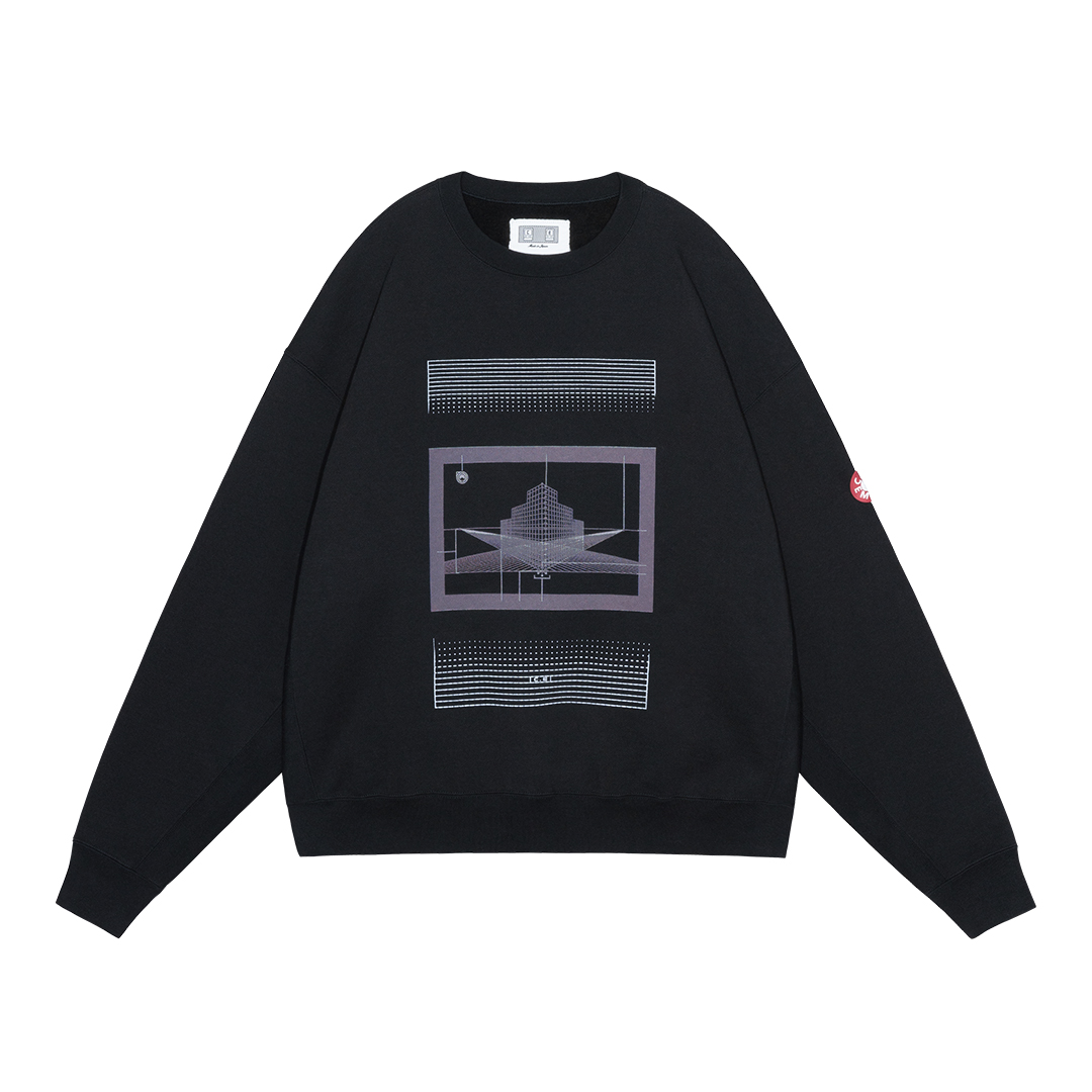 C.E / シーイー | AS Cdisc2_1 CREW NECK - Black | 通販 - 正規取扱店